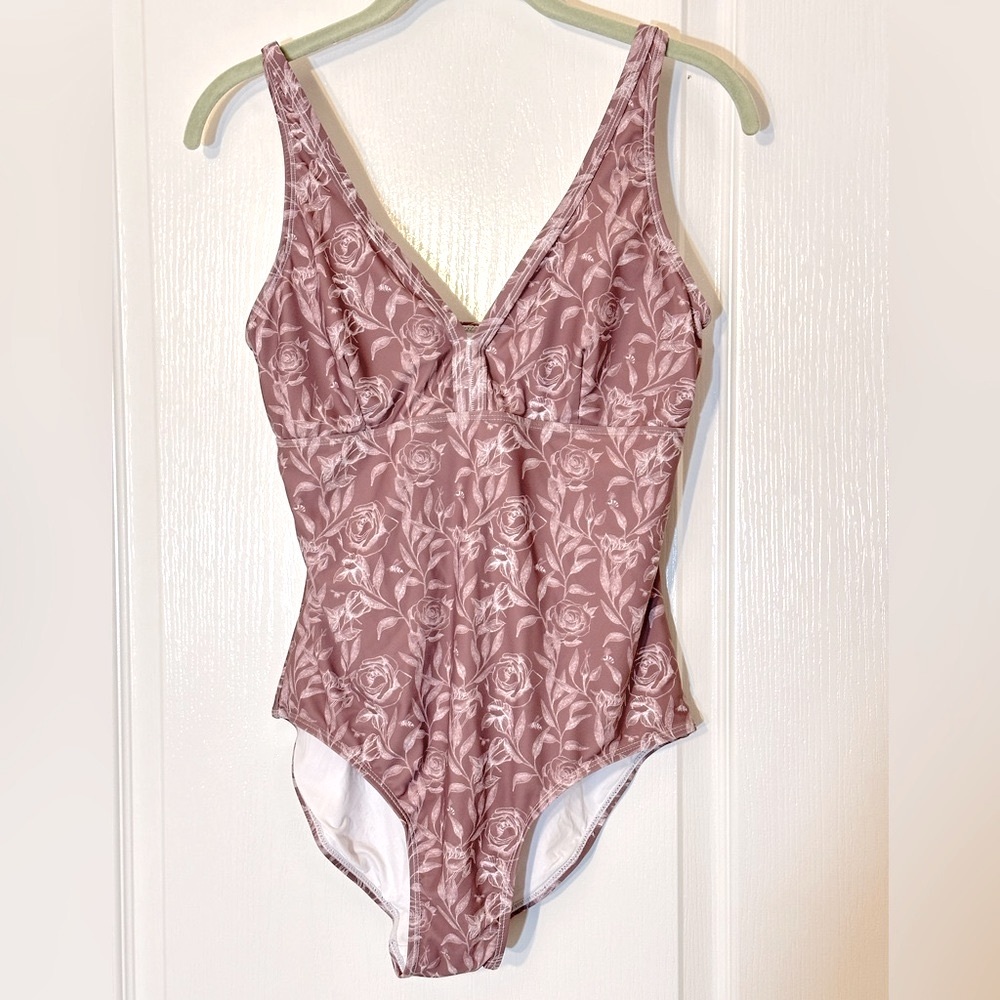 Current Tyed Clothing “Noa" Women's One Piece Swimsuit Size L NWOT